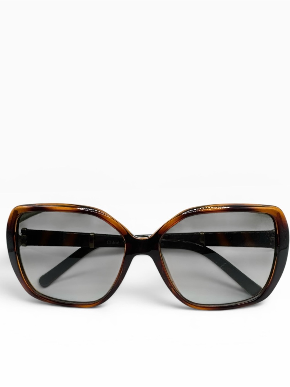 Chloé CE680S Oversized Square Havana Tortoise Shell Italy Sunglasses 58mm - Picture 1 of 14